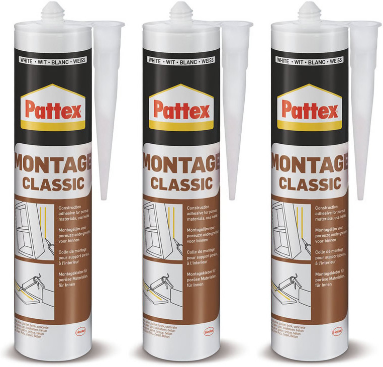 Pattex Montagekleber Classic PCX 40 400gr Kartusche